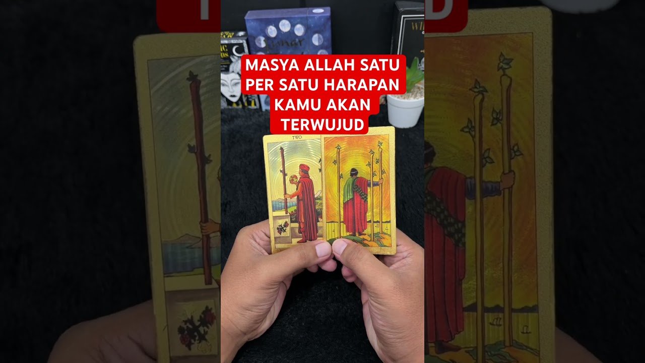 No momento, você está visualizando MASYA ALLAH SATU PER SATU HARAPAN KAMU AKAN TERWUJUD #tarot #tarotreading