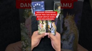 Leia mais sobre o artigo MEMANG KONDISINYA BESOK PAGI ADA REZEKI BESAR UNTUK KAMU DAN KELUARGAMU #tarot #tarotreading