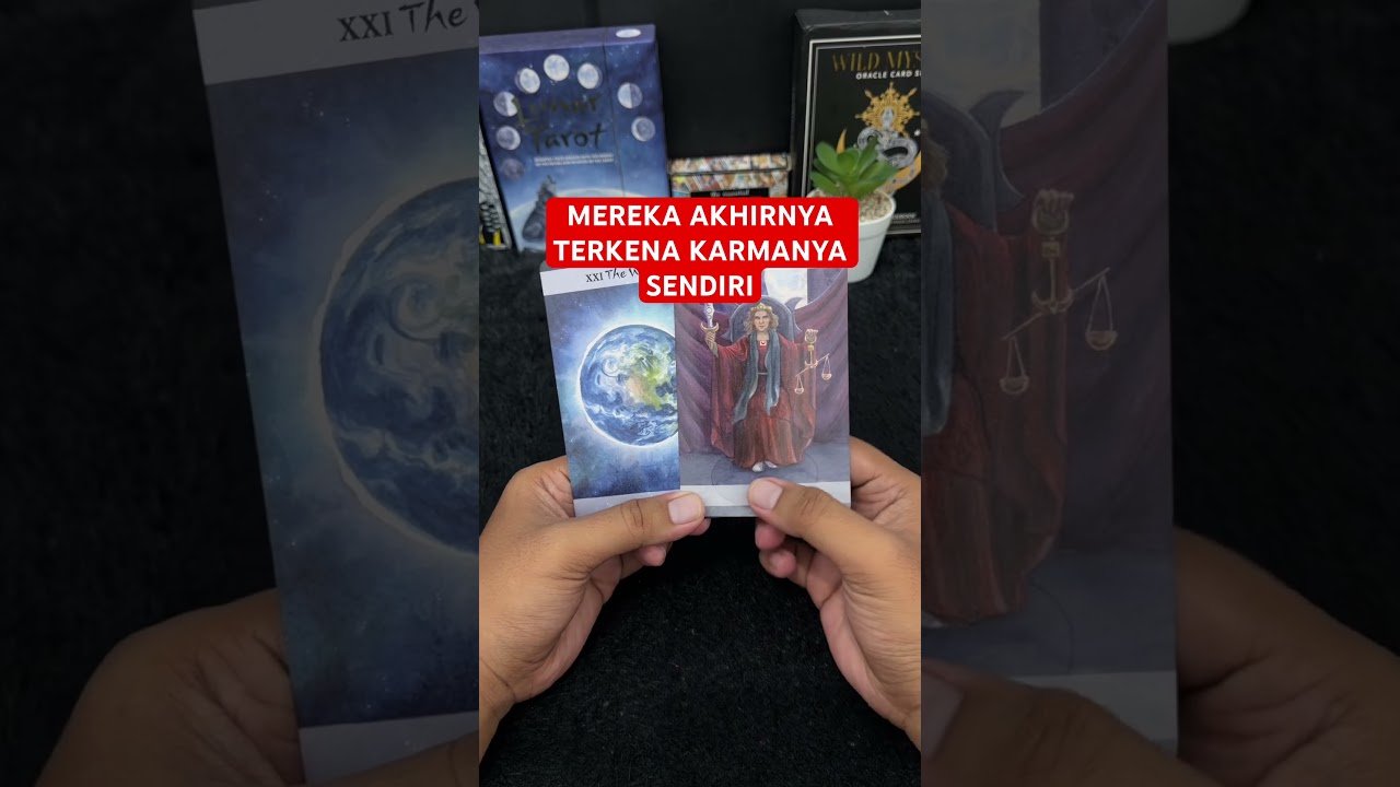 No momento, você está visualizando MEREKA AKHIRNYA TERKENA KARMANYA SENDIRI #tarot #tarotreading