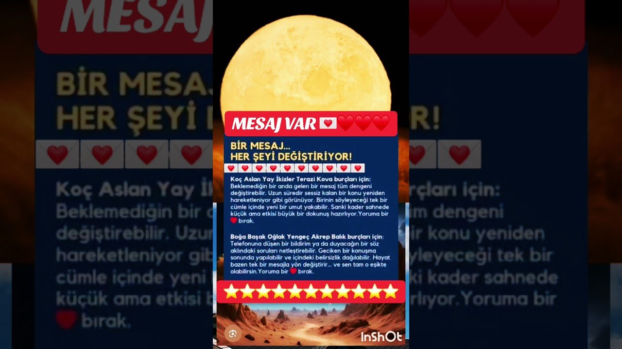 No momento, você está visualizando Mesaj var.!!#keşfet #astrolojiyorumu #burçyorumları #tarotreading #kesvet #tarot