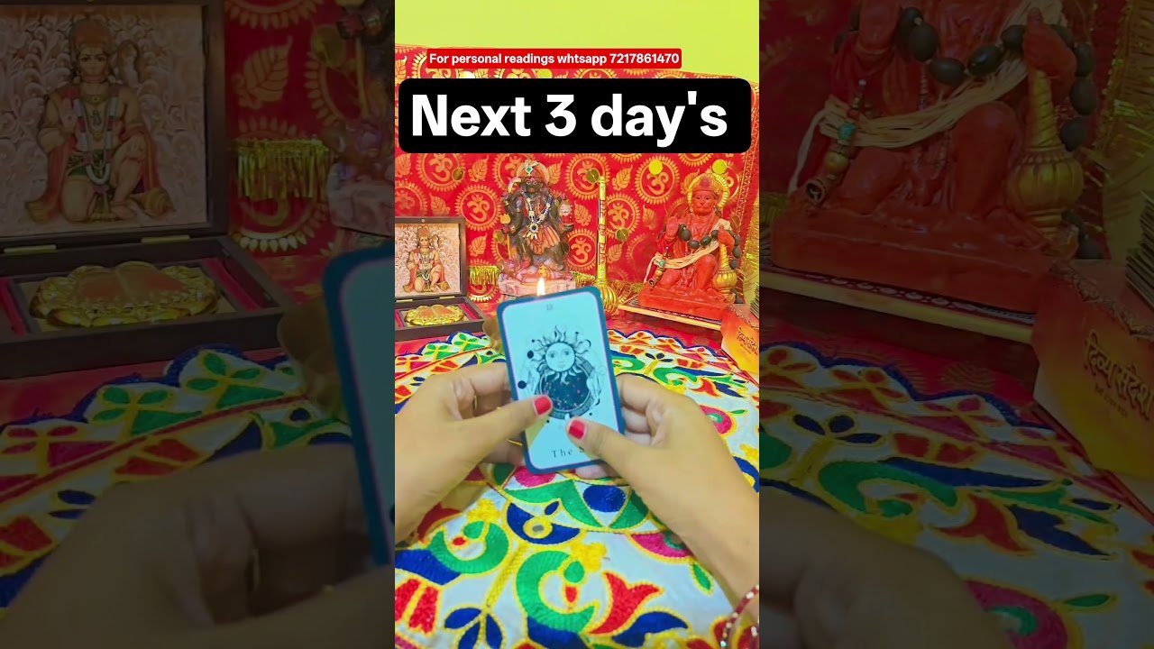 No momento, você está visualizando Next 3 day’s #blessingsofmaakali #tarot #futurepridiction