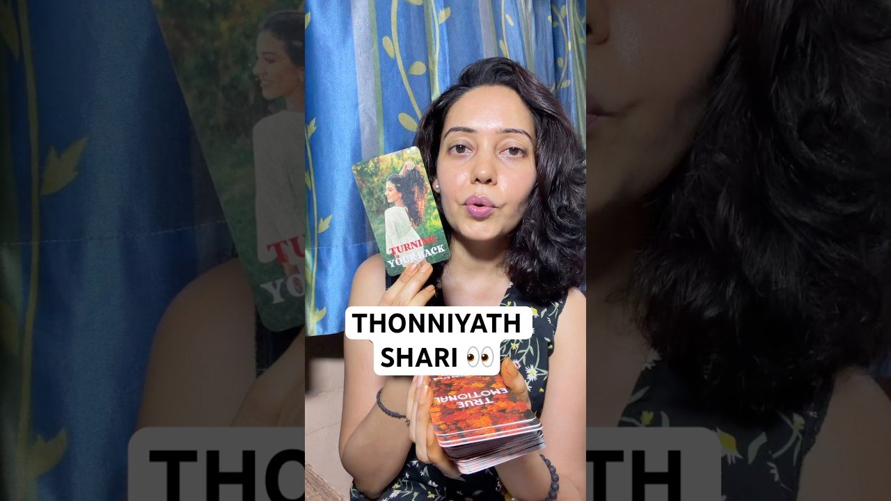 No momento, você está visualizando Ningalkku ith munpe thanne thonniyirunnu alle? 😳 #tarot #malayalam #shorts