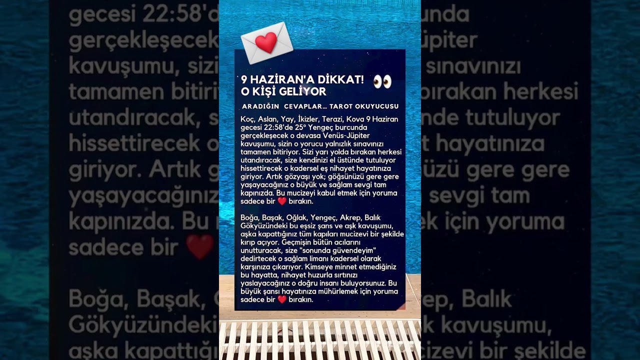 No momento, você está visualizando Okumalısın.!#keşfet #kesvet #burçyorumları #tarotreading #tarot