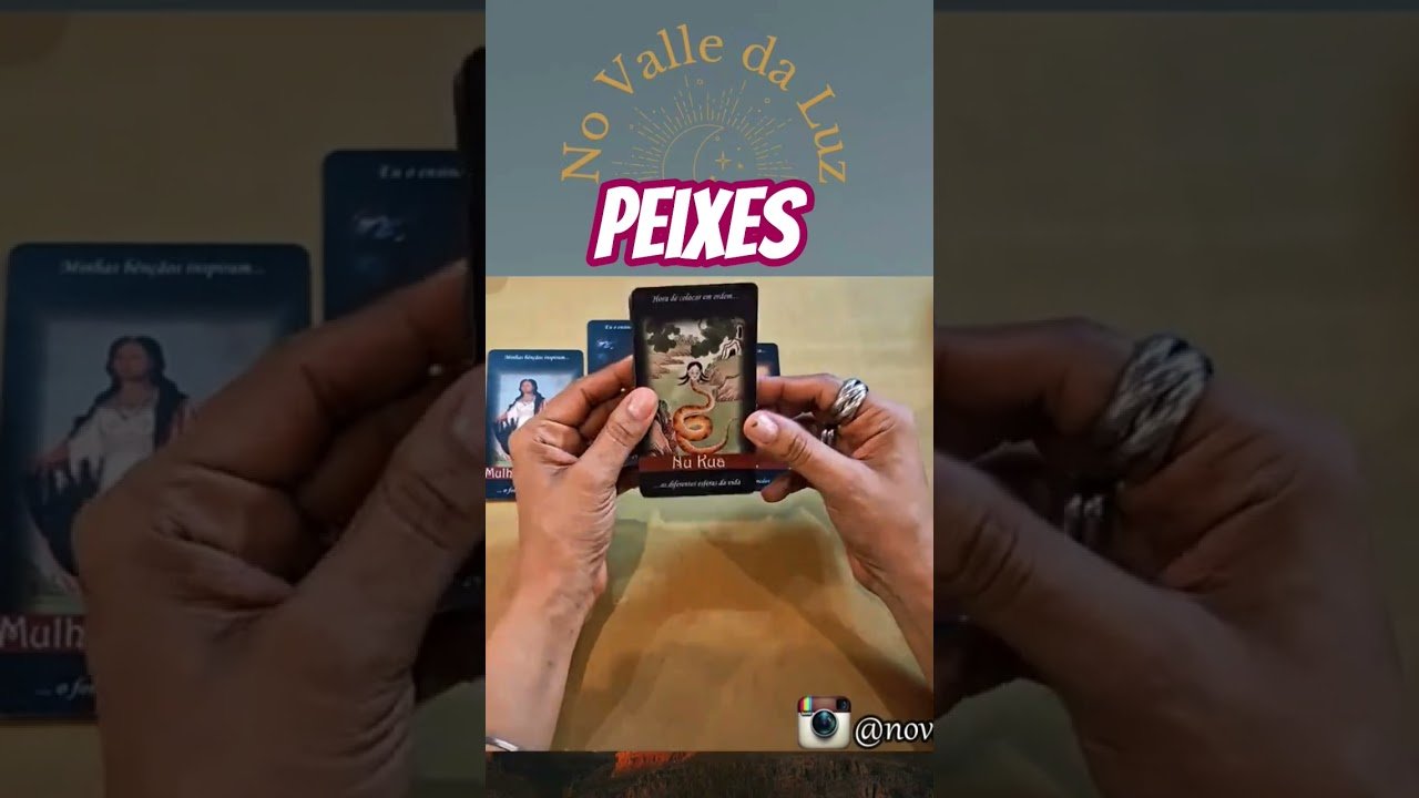 No momento, você está visualizando PEIXES ♓️ PREVISÃO COMPLETA TODAS AS QUARTAS FEIRAS ÀS 20:00H #tarot #novalledaluz