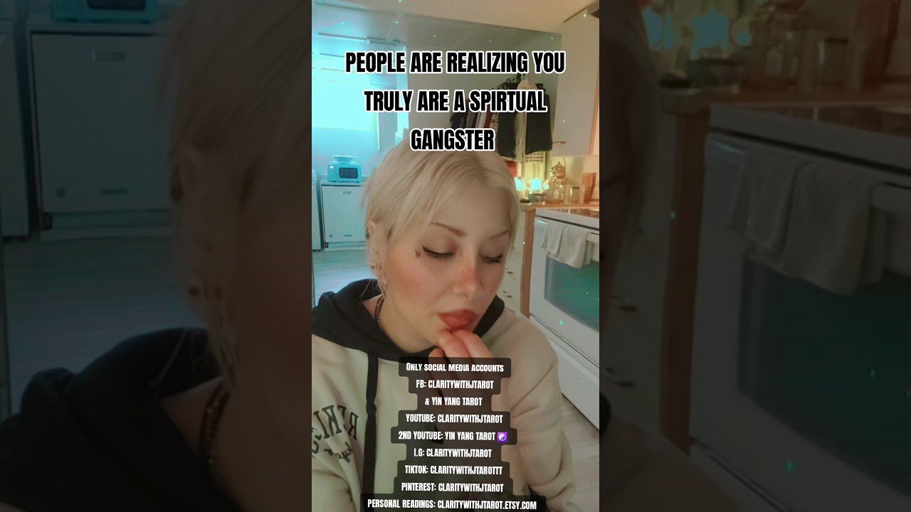 No momento, você está visualizando PEOPLE ARE REALIZING YOU TRULY ARE A SPIRITUAL GANGSTER  #tarotreading #tarot #shorts
