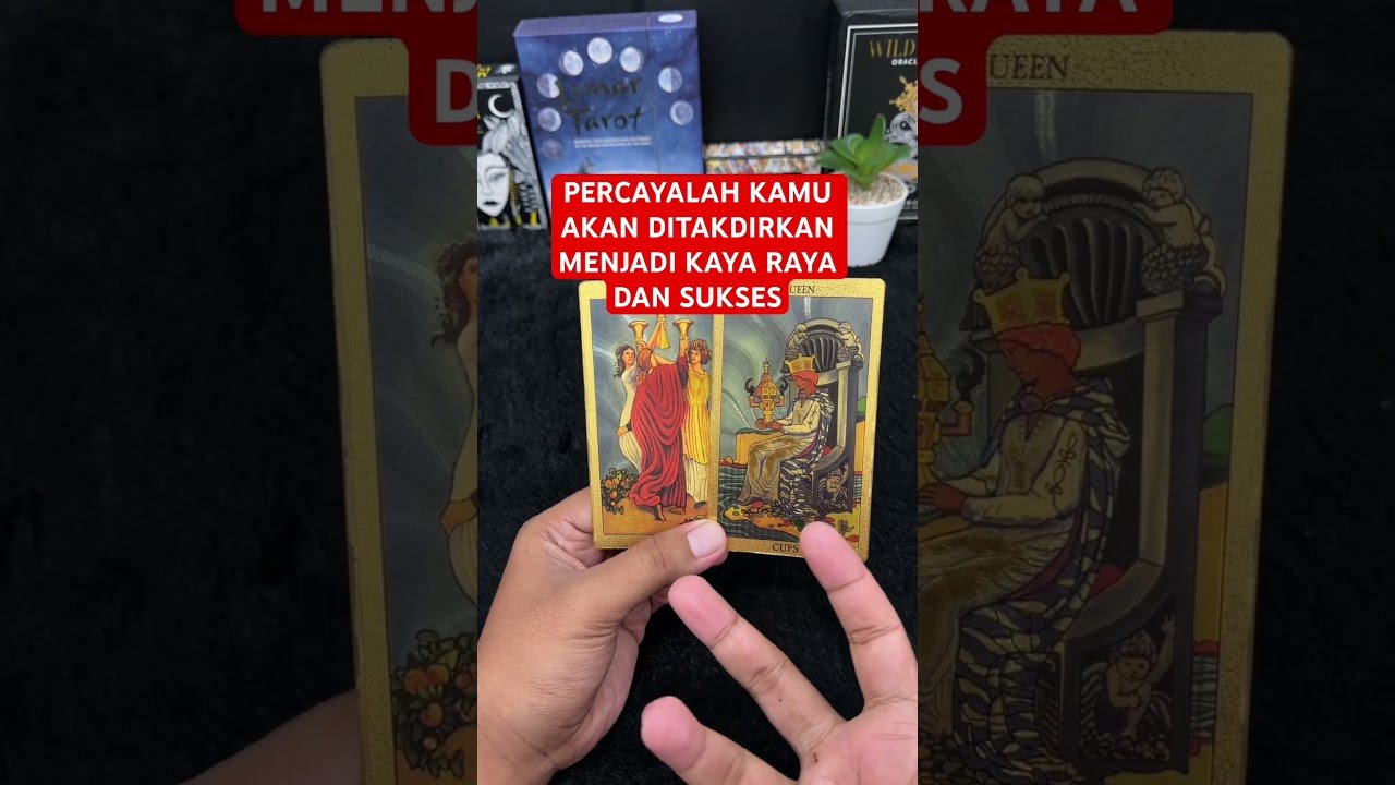 No momento, você está visualizando PERCAYALAH KAMU AKAN DITAKDIRKAN MENJADI KAYA RAYA DAN SUKSES #tarot #tarotreading