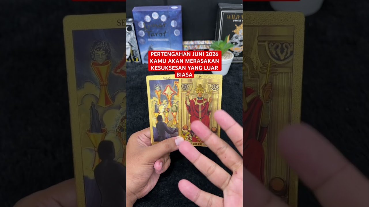 No momento, você está visualizando PERTENGAHAN JUNI 2026 KAMU AKAN MERASAKAN KESUKSESAN YANG LUAR BIASA #tarot #tarotreading