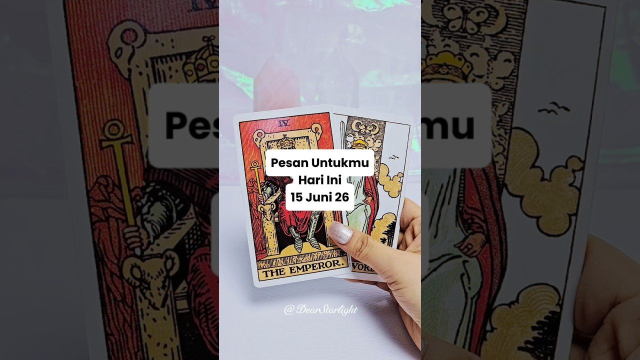 No momento, você está visualizando Pesan Hari ini 15 Juni #tarot #monday #ihatemonday #tarotreading