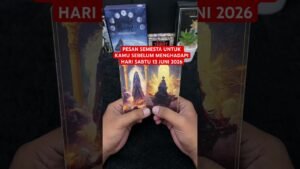 Leia mais sobre o artigo PESAN SEMESTA UNTUK KAMU SEBELUM MENGHADAPI HARI SABTU 13 JUNI 2026 #tarot #tarotreading