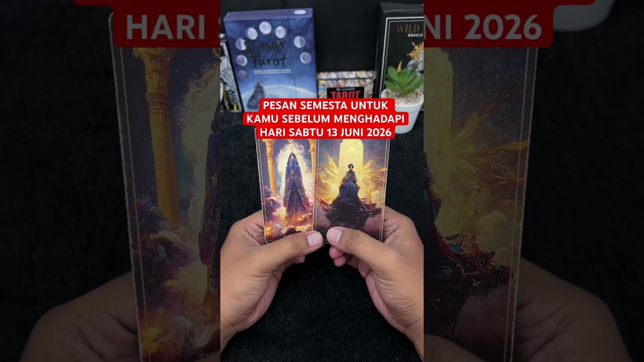 No momento, você está visualizando PESAN SEMESTA UNTUK KAMU SEBELUM MENGHADAPI HARI SABTU 13 JUNI 2026 #tarot #tarotreading