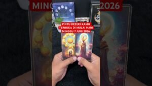 Leia mais sobre o artigo PINTU REZEKI KAMU TERBUKA DI MULAI HARI MINGGU 7 JUNI 2026 #tarot #tarotreading