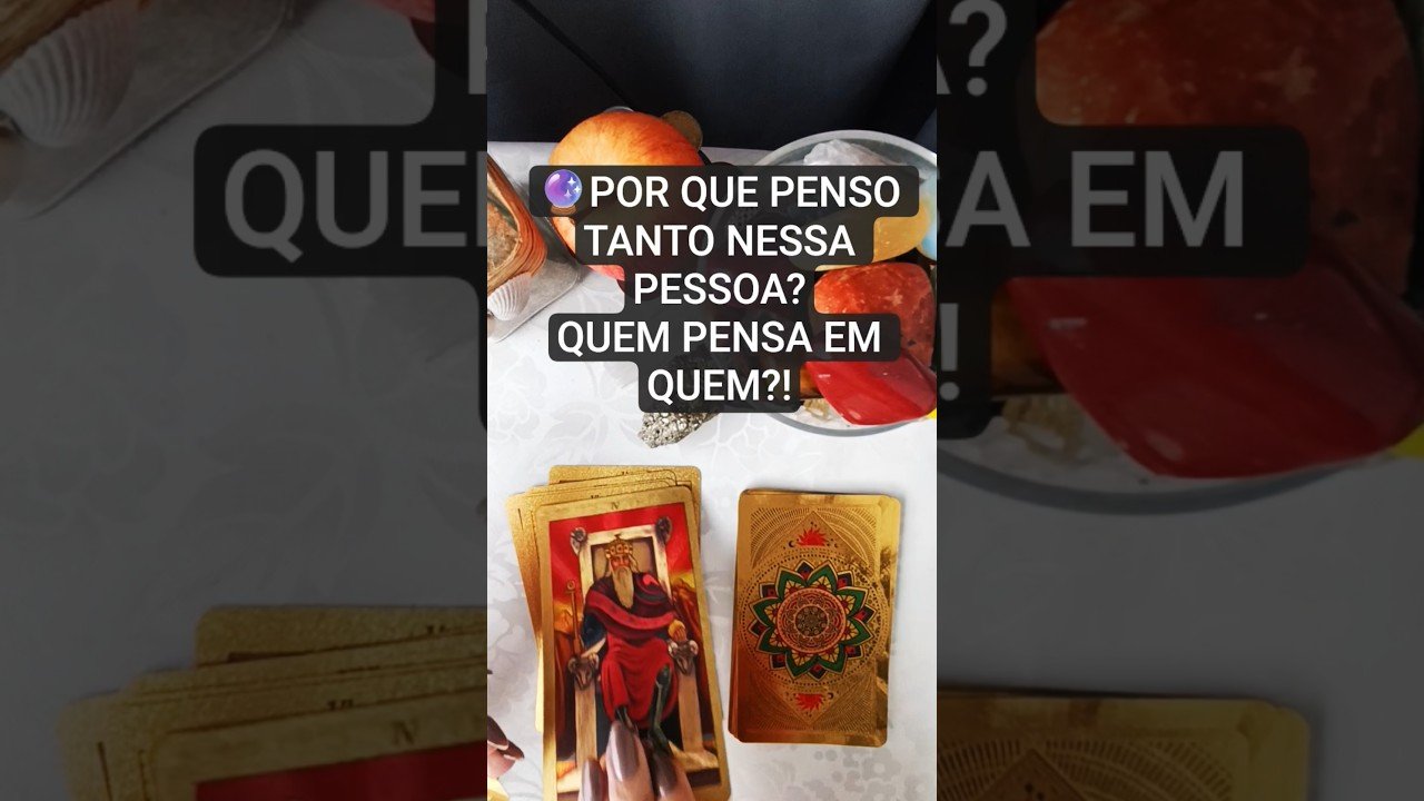 No momento, você está visualizando POR QUE VOCÊ PENSA TANTO NESSA PESSOA?QUEM PENSA EM QUEM?!#tarot #energy #espiritualidade