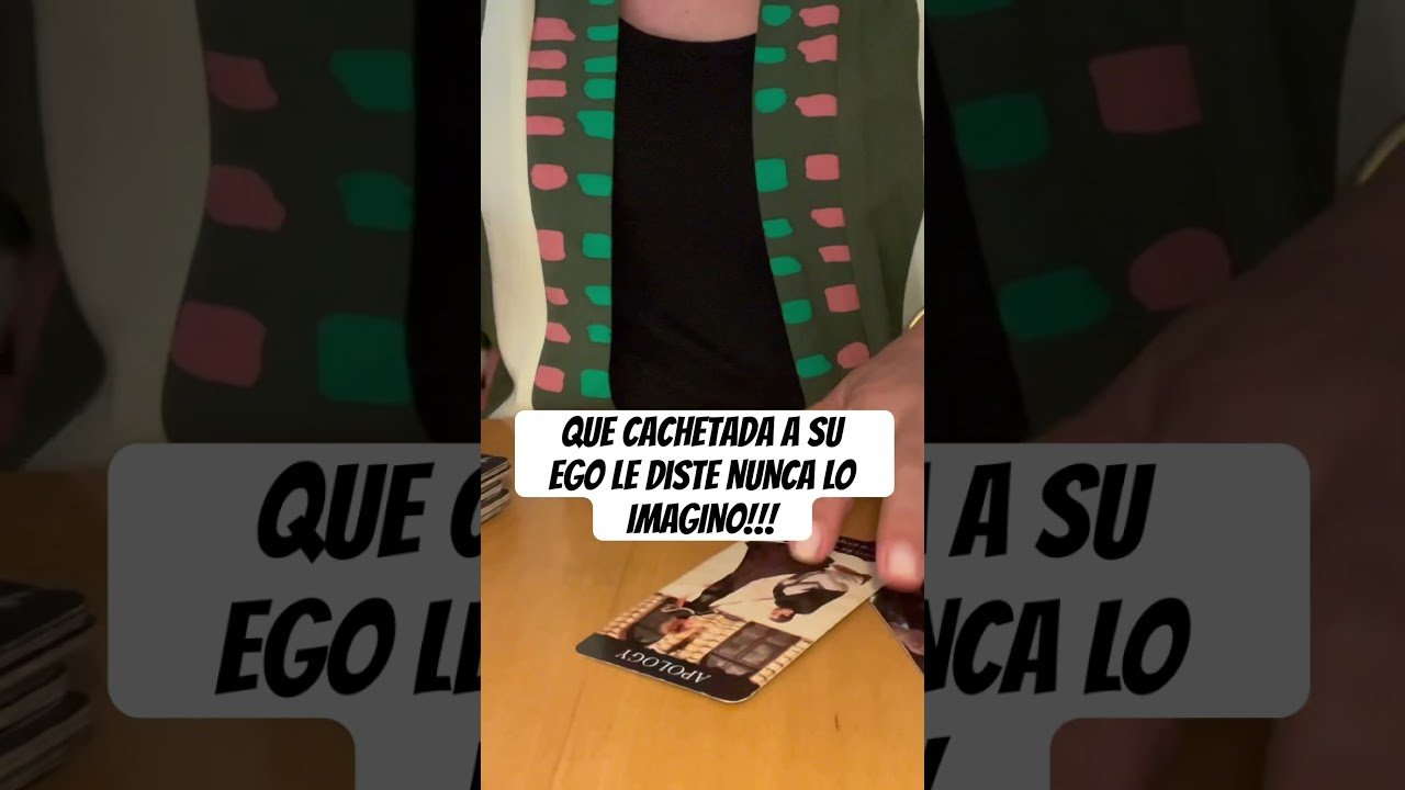 No momento, você está visualizando QUE CACHETADA A SU EGO LE DISTE.. NUNCA LO IMAGINO 💔#tarot #profesias