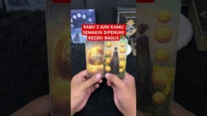 Leia mais sobre o artigo RABU 3 JUNI KAMU SEMAKIN DIPENUHI REZEKI BAGUS #tarot #tarotreading
