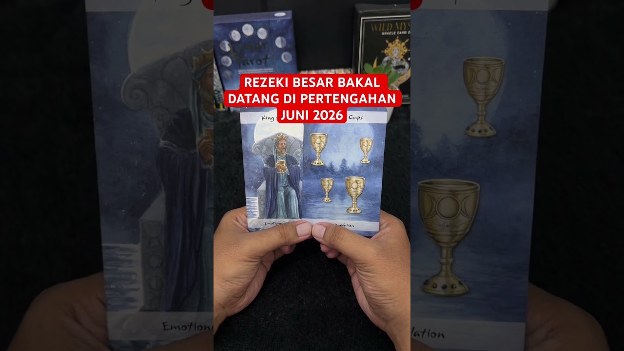 Leia mais sobre o artigo REZEKI BESAR BAKAL DATANG DI PERTENGAHAN JUNI 2026 #tarot