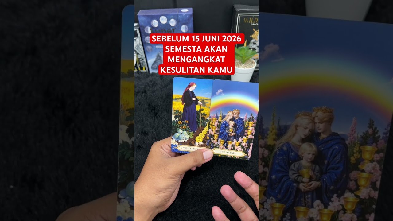 No momento, você está visualizando SEBELUM 15 JUNI 2026 SEMESTA AKAN MENGANGKAT KESULITAN KAMU #tarot #tarotreading