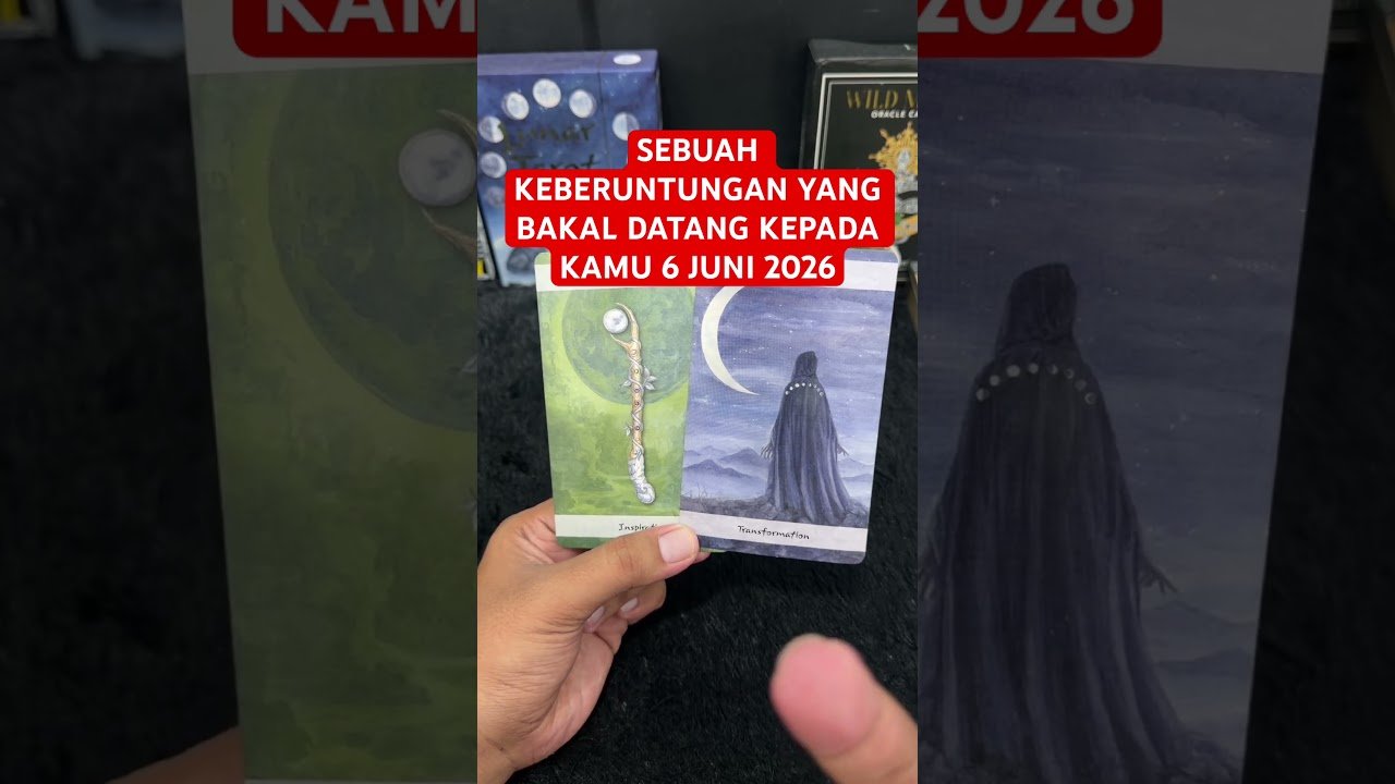 No momento, você está visualizando SEBUAH KEBERUNTUNGAN YANG BAKAL DATANG KEPADA KAMU 6 JUNI 2026 #tarot #tarotreading