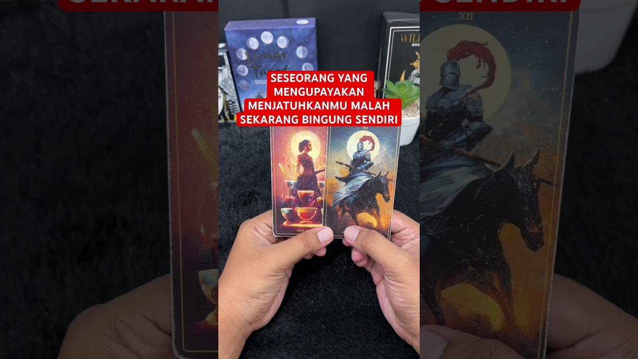 No momento, você está visualizando SESEORANG YANG MENGUPAYAKAN MENJATUHKANMU MALAH SEKARANG BINGUNG SENDIRI #tarot #tarotreading