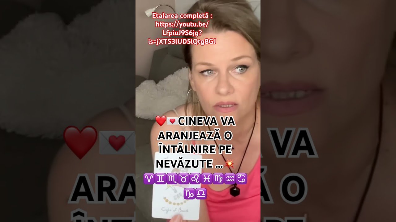 No momento, você está visualizando #shorts ⚠️CINEVA VA ARANJEAZĂ O ÎNTÂLNIRE CU BUCLUC💥 #tarot #twinflame #soulmate #karma #allsigns