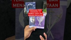 Leia mais sobre o artigo SUMPAHMU PADA SESEORANG ITU TEMBUS LANGIT DAN MENJADI KENYATAAN #tarot #tarotreading