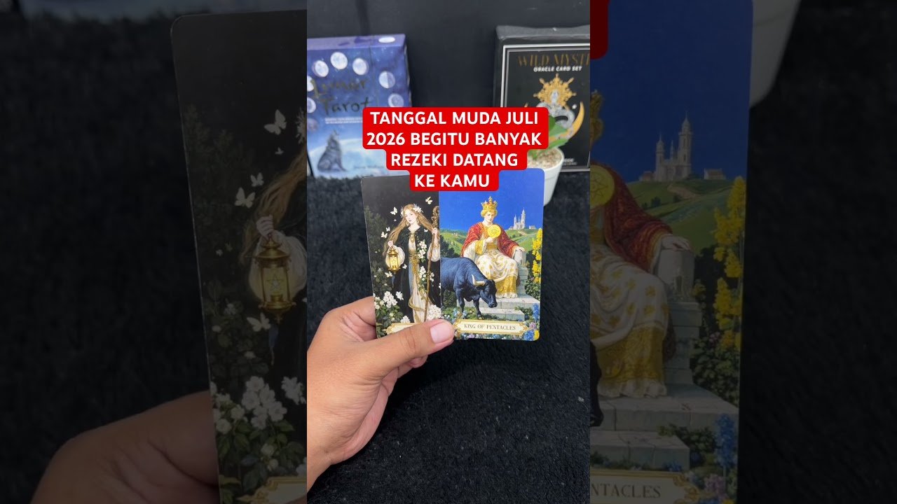 No momento, você está visualizando TANGGAL MUDA JULI 2026 BEGITU BANYAK REZEKI DATANG KE KAMU #tarot #tarotreading