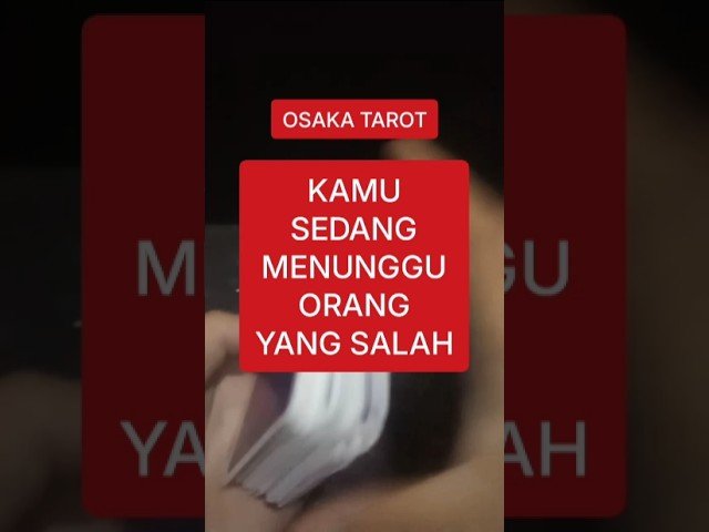No momento, você está visualizando Tarot reading, kamu sedang menunggu orang yang salah??? #tarot #tarotreading #tarotreader