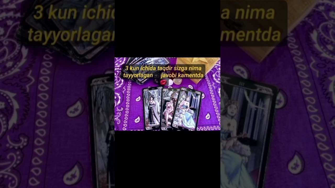 No momento, você está visualizando #tarot  🎊Taqdir sizga  qanday xabari bor?
