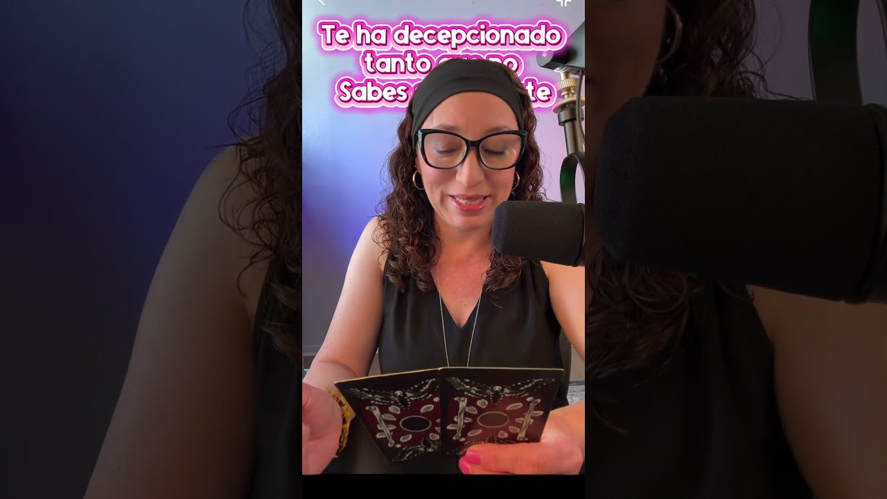 No momento, você está visualizando Te ha decepcionado tanto que no sabes si irte o quedarte. Tarot #shortsviral #tarot  #tarotreading