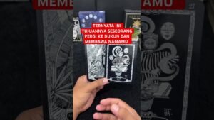 Leia mais sobre o artigo TERNYATA INI TUJUANNYA SESEORANG PERGI KE DUKUN DAN MEMBAWA NAMAMU #tarot #tarotreading