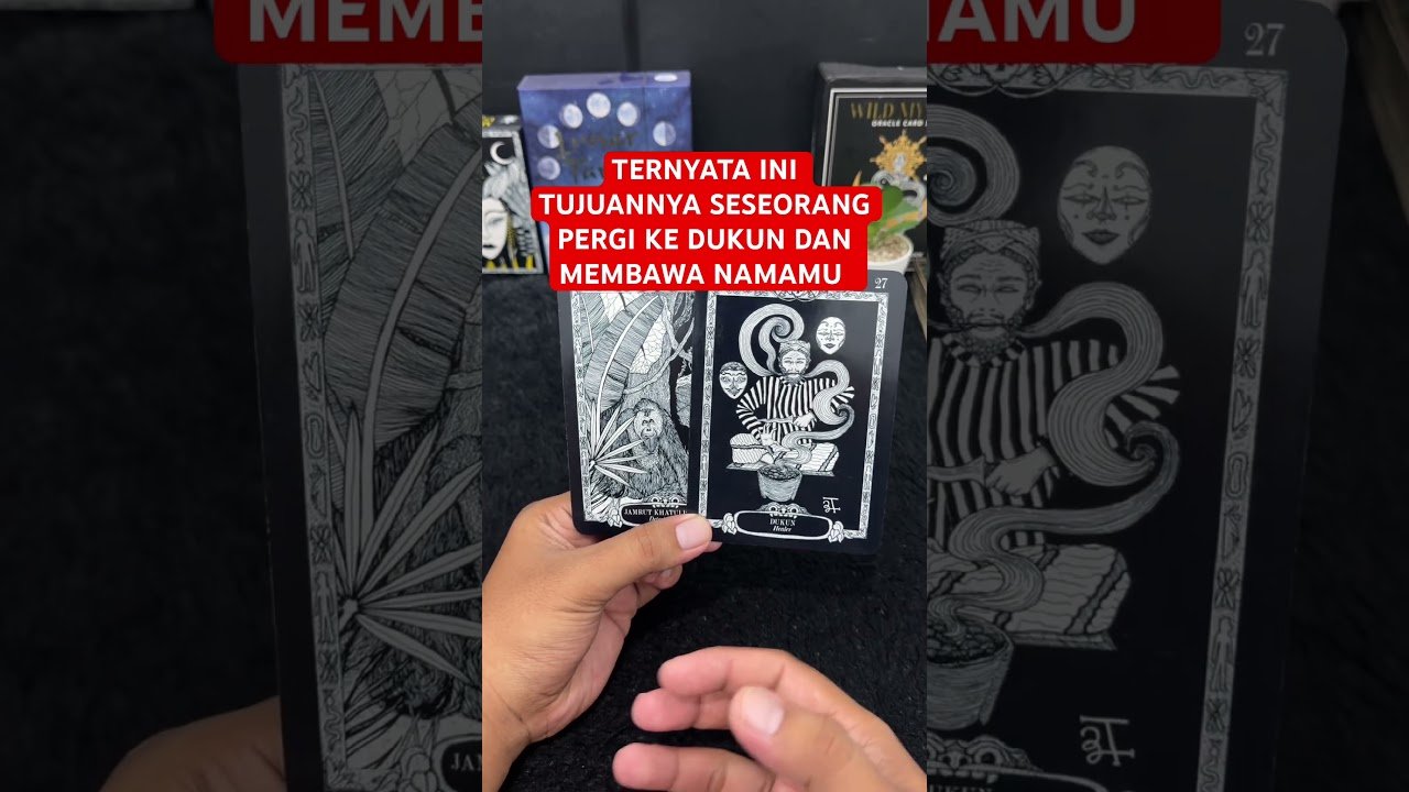 No momento, você está visualizando TERNYATA INI TUJUANNYA SESEORANG PERGI KE DUKUN DAN MEMBAWA NAMAMU #tarot #tarotreading