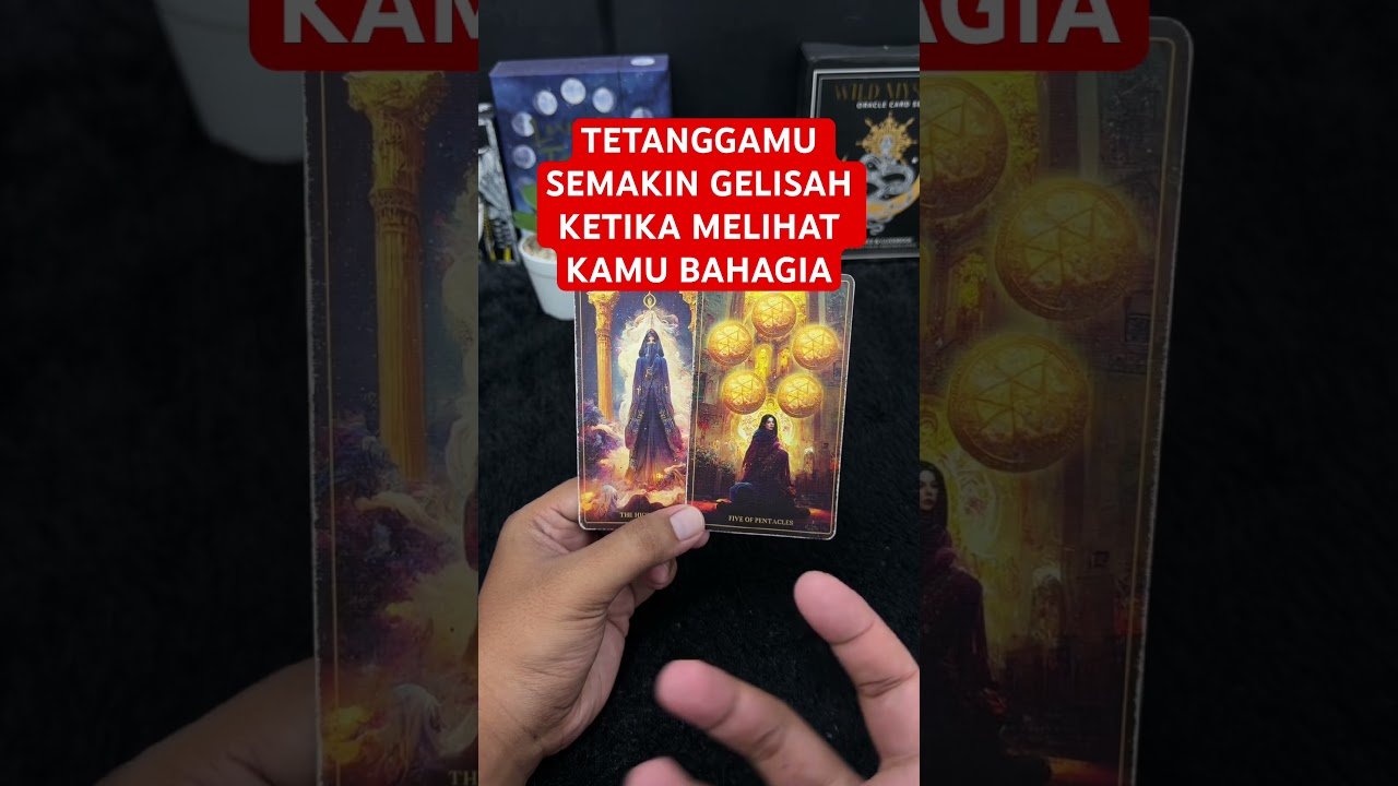 No momento, você está visualizando TETANGGAMU SEMAKIN GELISAH KETIKA MELIHAT KAMU BAHAGIA #tarot #tarotreading