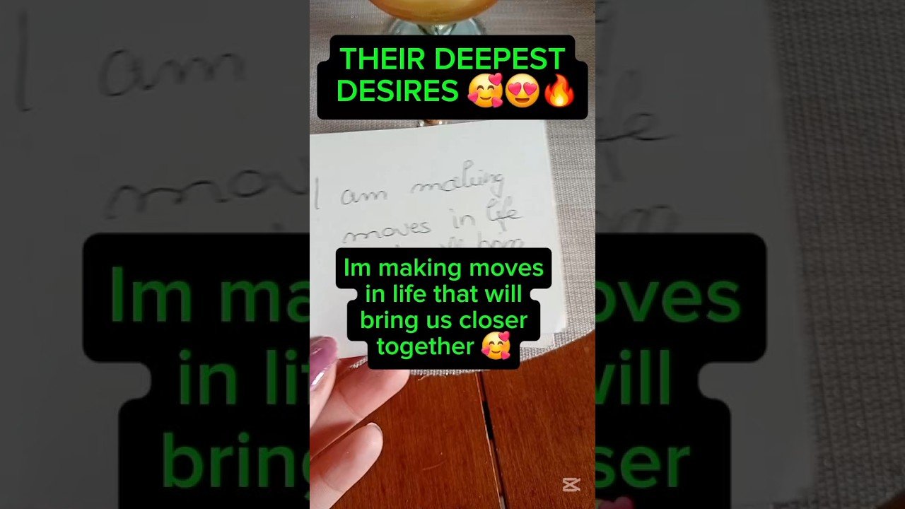 No momento, você está visualizando their deepest desires ❤️😍 #viral #tarot #soulmate #twinflame #romance #futurespouse