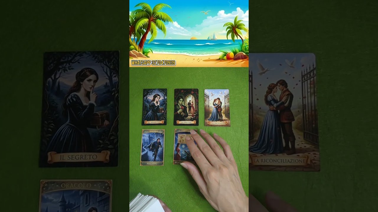 No momento, você está visualizando TI DICO UNA COSA BELLA CHE STA PER ARRIVARE! #tarot