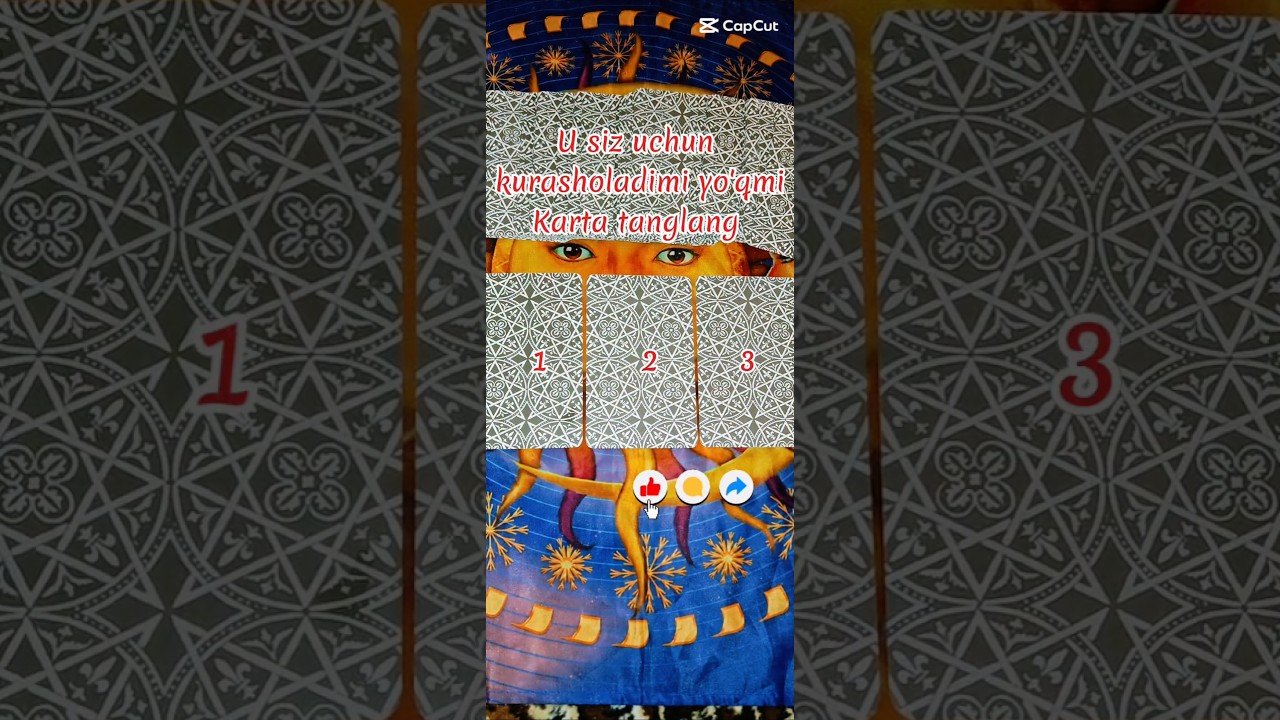 No momento, você está visualizando U siz uchun kurasholadimi yo’qmi #tarot #tarotreading #astrology #sevgi #fol #taqdir #tarotreader
