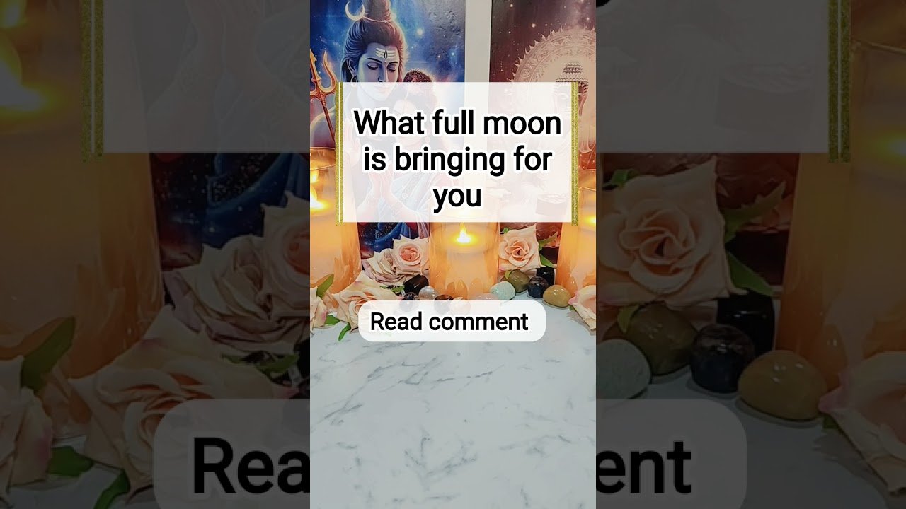 No momento, você está visualizando what full moon is bringing for you ‼️ #channeledmessages #tarot #shortsfeed #shorts
