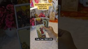 Leia mais sobre o artigo what’s rushing towards you 🤩  #tarot #tarotreading #tarotpoojatyagi #shorts #ytshorts #shortsfeed