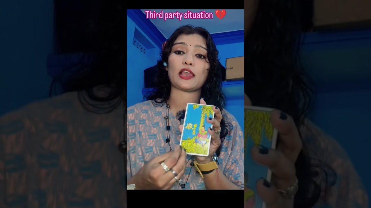 No momento, você está visualizando थर्ड पार्टी आपकी लाइफ से जा रही है #shivshakti #tarot #ytshorts #tarotreading #tarotcards