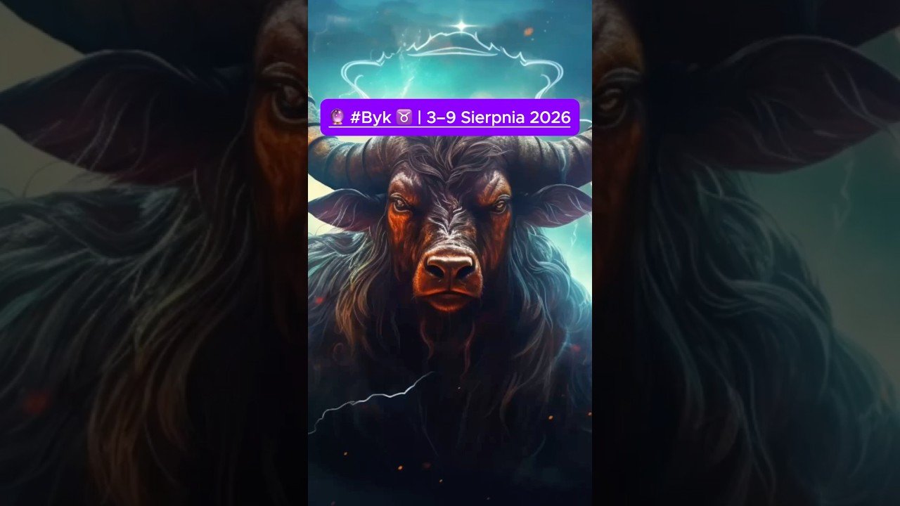No momento, você está visualizando 🔮 #Byk ♉️ | 3–9 Sierpnia 2026 | TYGODNIOWY SHORT Tarot z Oobe Powieści