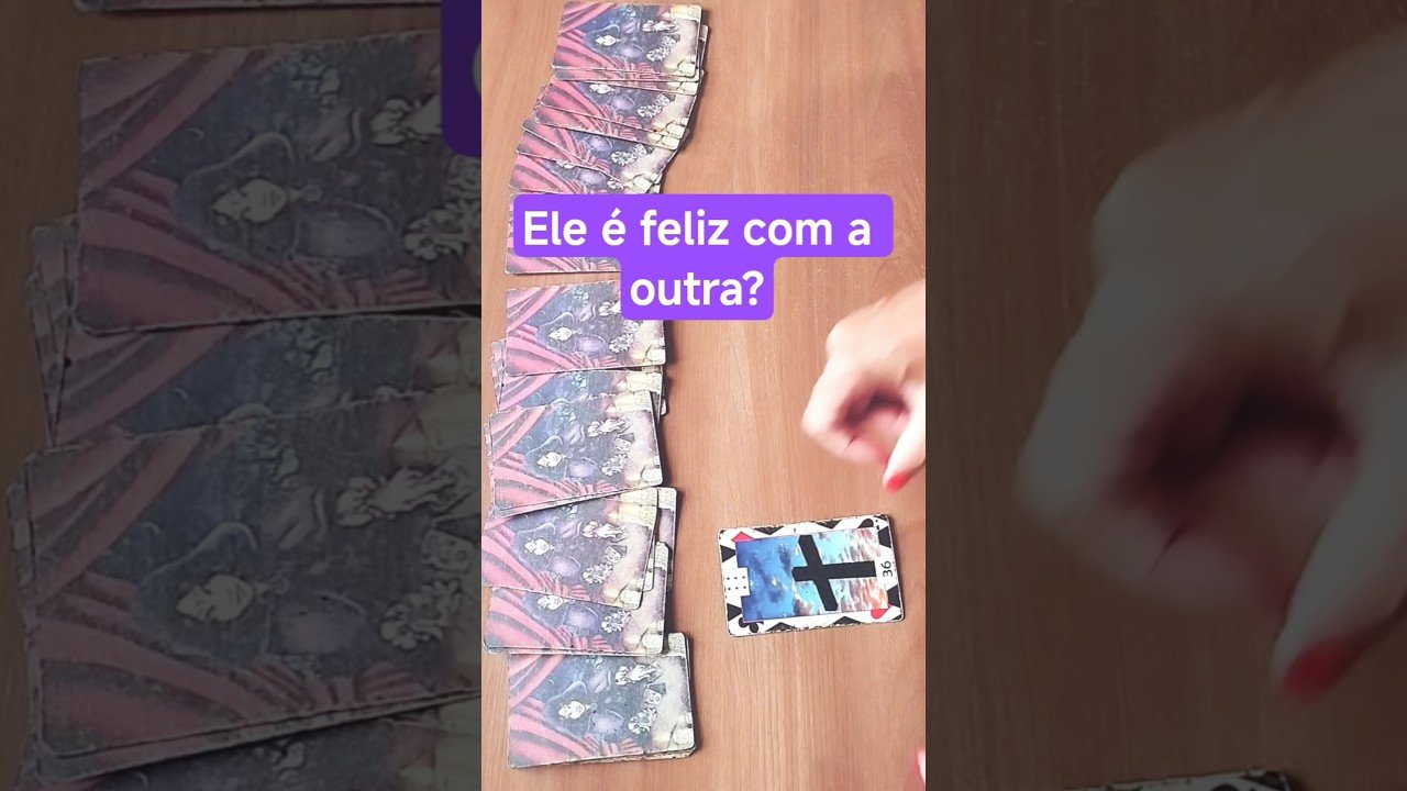 No momento, você está visualizando 🔮 Ele é feliz com a outra?#tarot#baralhocigano#amor