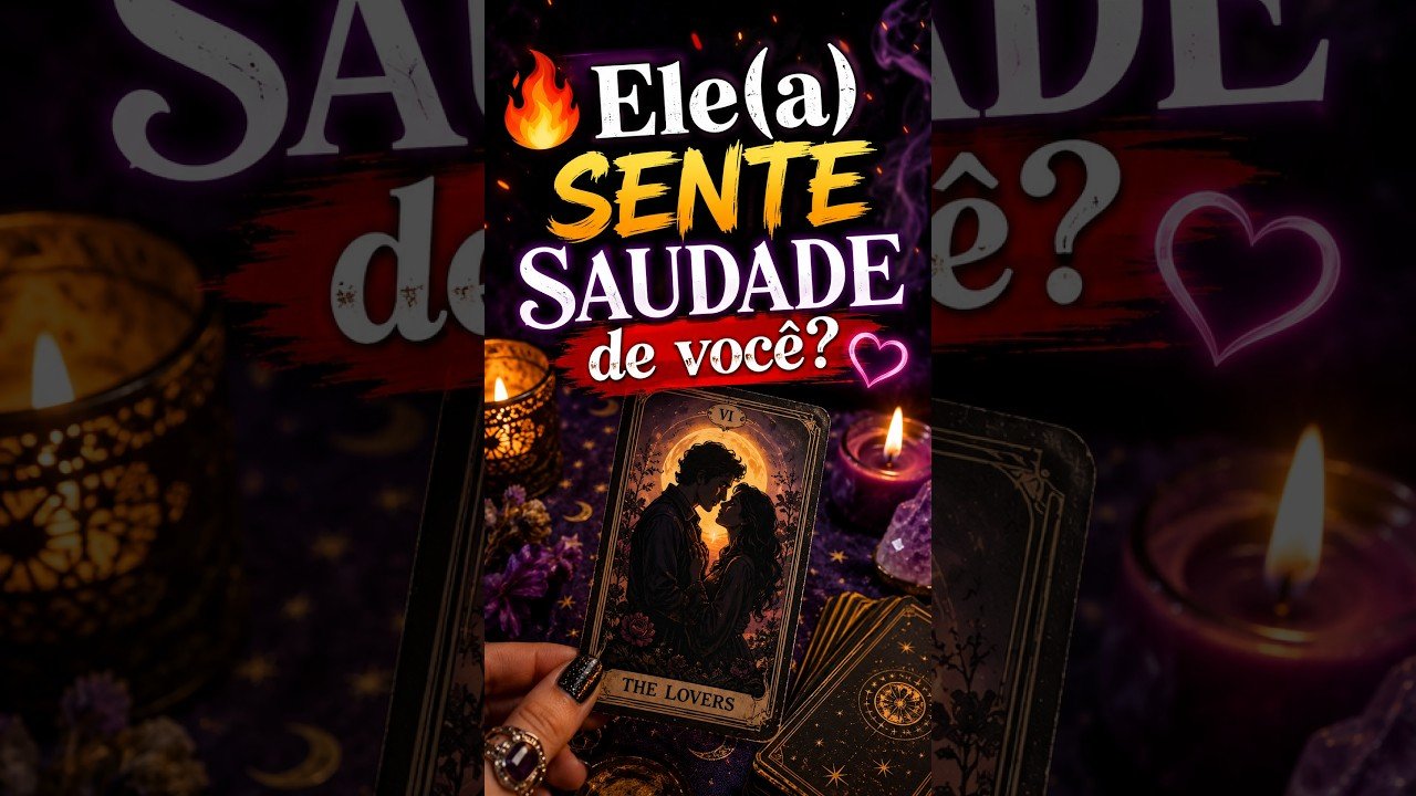 No momento, você está visualizando 🔥 Ele(a) sente saudade de você? – Tarot de hoje #tarot