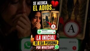 Leia mais sobre o artigo ⚠️ Se Acerca una Despedida Dolorosa 💔 El Tarot Revela la Inicial de Esa Persona por WhatsApp #tarot