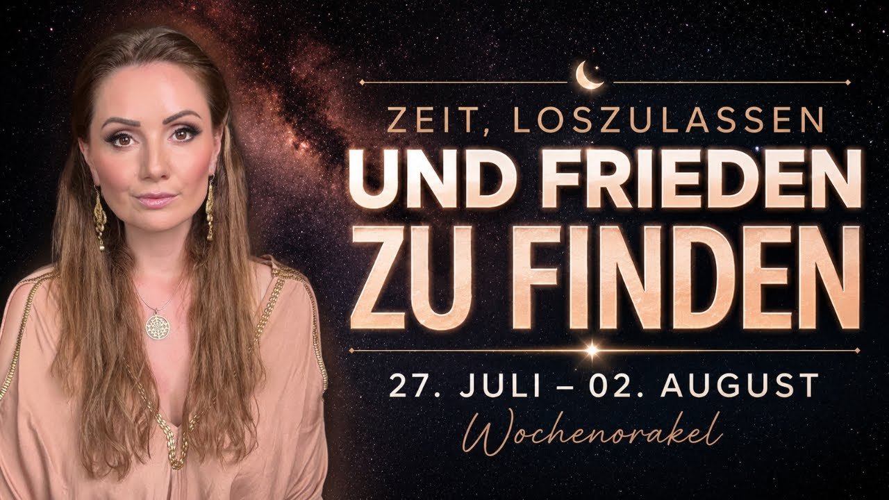 No momento, você está visualizando 27.07. – 02.08. Wochenbotschaft Tarot Kartenlegung || Loslassen und Frieden finden