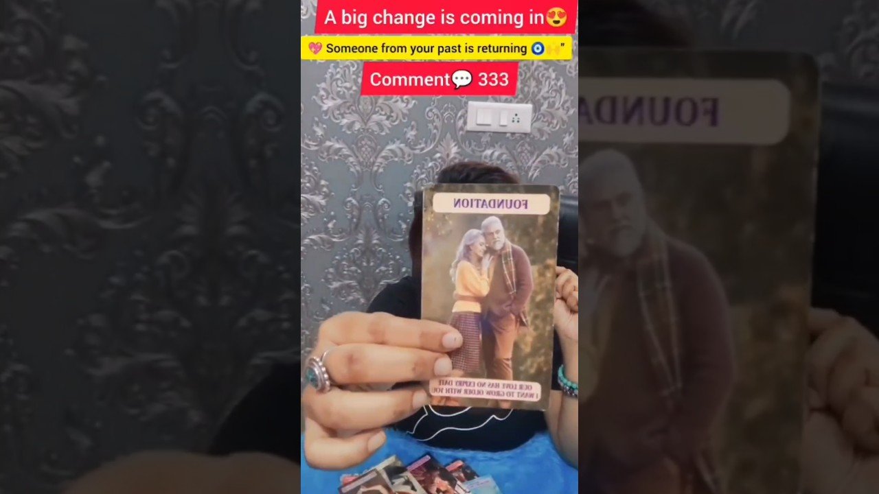 No momento, você está visualizando 😍A big change is coming in your love life. 💖 Someone from your past is returning😍#tarot#shorts#love