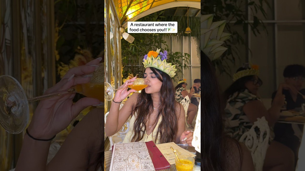 No momento, você está visualizando A RESTAURANT WHERE THE FOOD CHOOSES YOU🤔#merlins #bali #restaurant #tarot
