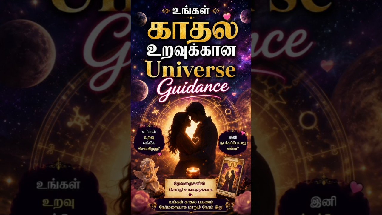 No momento, você está visualizando உங்கள் காதல் மற்றும் உறவுக்கான Universe Guidance 💌🥰🌟 #tarot #universeguidance #weeklyguidedmessages