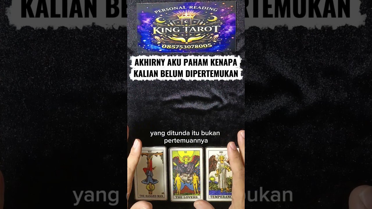 No momento, você está visualizando AKHIRNYA AKU PAHAM, KENAPA KALIAN BELUM DIPERTEMUKAN !? #kinktarot #tarot #pesansemesta