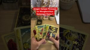 Leia mais sobre o artigo Awas Jangan Sampai Perasaan Ini Membuat Kamu Hilang Semangat | Tarot Hari Ini #tarot #tarotreading