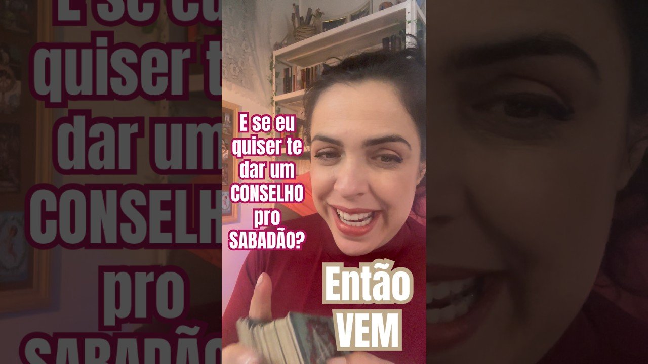 No momento, você está visualizando BORA DE CONSELHO PRO SEU SABADÃO ! #tarot #conselho #energiasdodia
