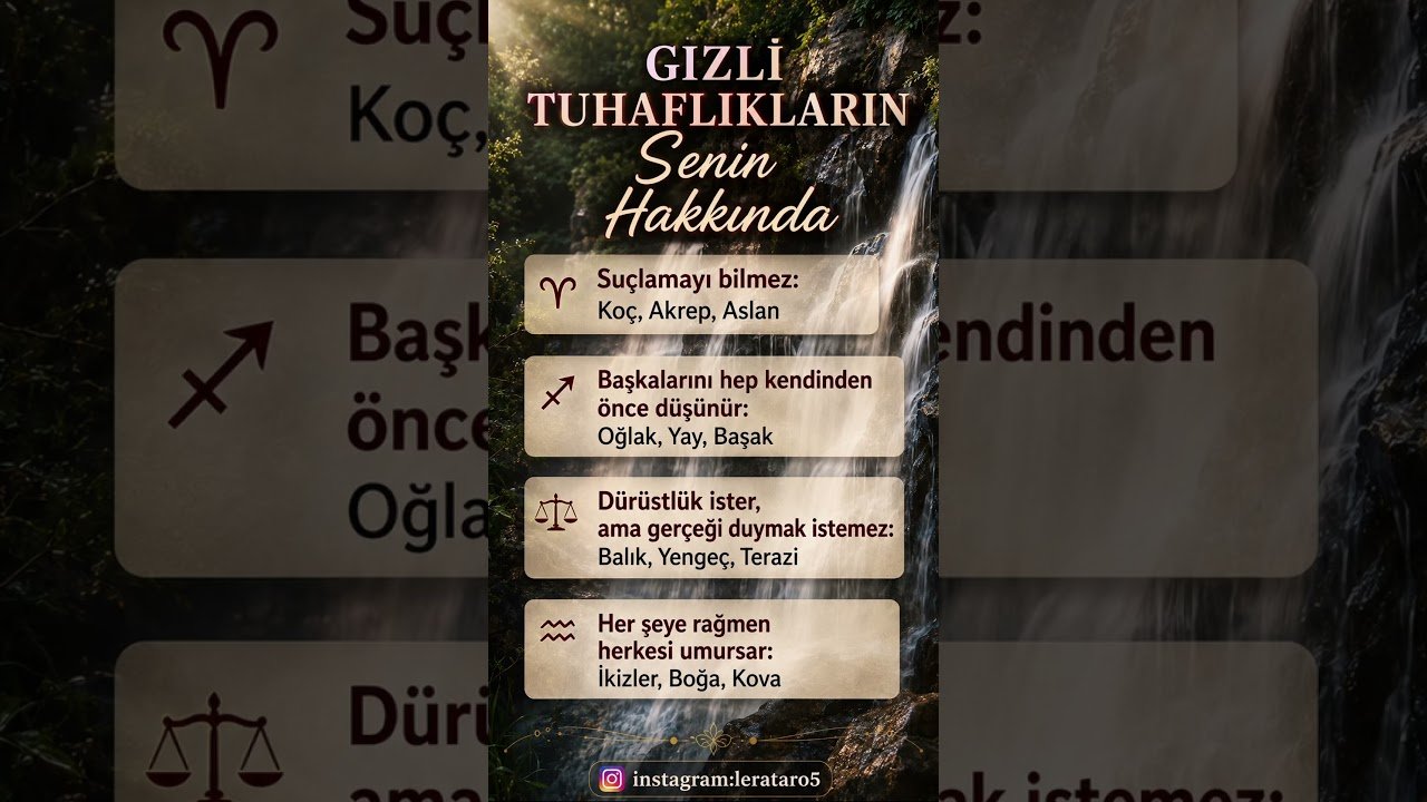 No momento, você está visualizando #burçlar #keşfet #tarot # #astroloji #astrolojiyorumu #burç #bürclər