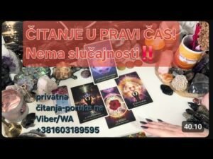 Leia mais sobre o artigo ČITANJE U PRAVI ČAS!❗️PAR DANA PRE VELIKIH PROMENA 👌❣️